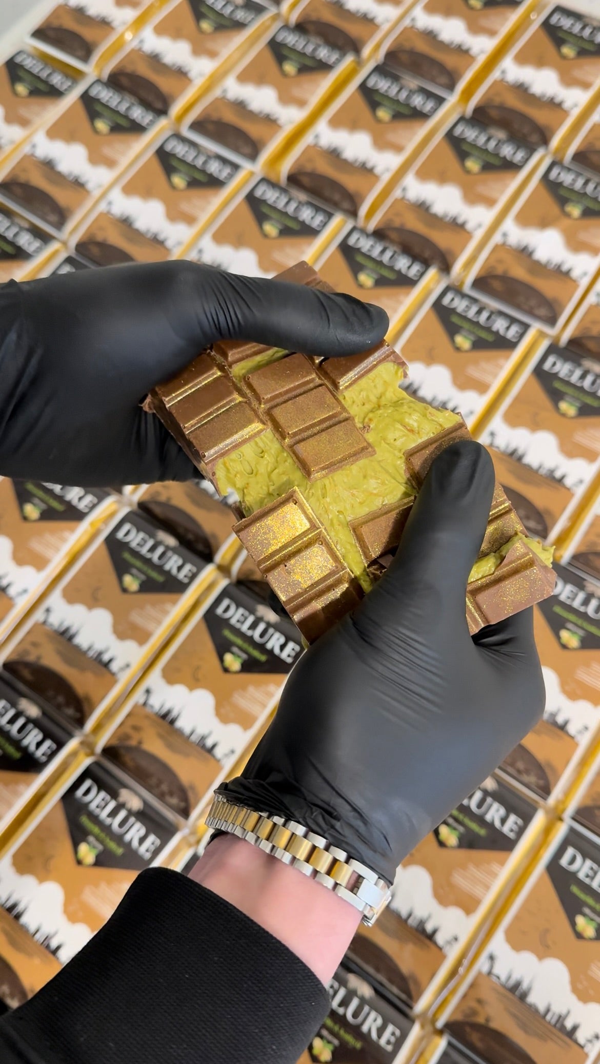 Dubai Chocolade Reep | Pistache & Kadayif | 180 Gram | Melkchocolade