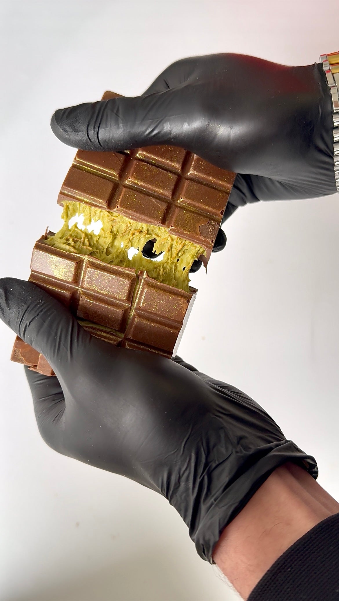 Dubai Chocolade Reep | Pistache & Kadayif | 180 Gram | Melkchocolade