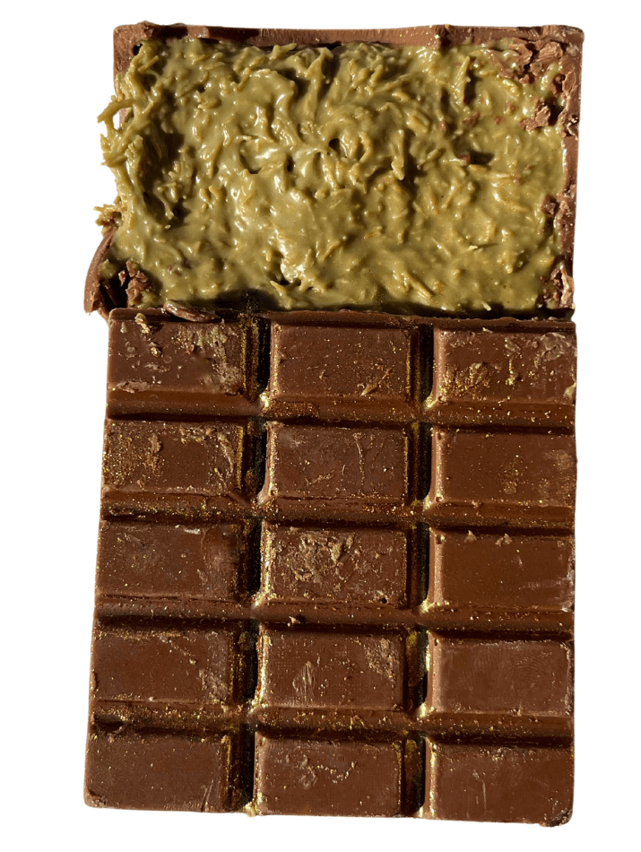 Dubai Chocolade Reep | Pistache & Kadayif (180g) - Delure Choco